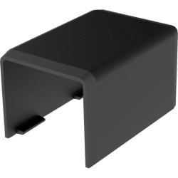 KOPOS 8622_FB Cable Duct Connector 20x20 mm Black Low Voltage Install