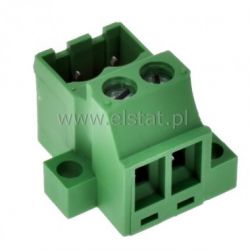 Złączka przykręcana, 2EHDRS-02P, 2- torowa