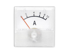 Amperomierz panelowy mini 10A +bocznik