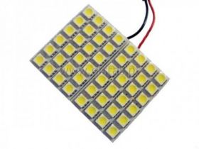 Moduł 48 LED 5050 12V 44x58mm biały zimny