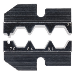 Matryca do zaciskarki Knipex Szczypce uniwersalne do zagniatania - 97 43 200