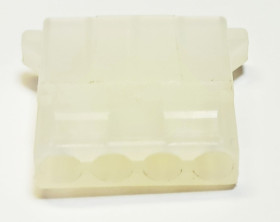 ZH 04 F obudowa żeńska złącza zasilającego HDD; 4-pin;; raster 5,08