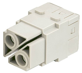 Harting 09140022755 Podwójny moduł 2 połączenie śrubowe osiowe 1 szt.