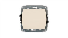 Trend Łącznik Jednobiegunowy Beżowy 1Wp-1