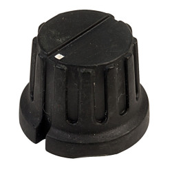 SCI PN-8E (PN-38C) Control Knob 6.1mm Shaft - Matt Black - 20.3mm