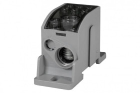 Blok rozdzielczy LKN 125A (1x35/1x16 - 6x16) Al/Cu- szary