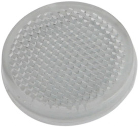 Akcesoria optyczne, odbłyśnik, Ø20mm 4wysoki, samoprzylepny, -40-70C, IP67, PMMA+PMMA, AO000288