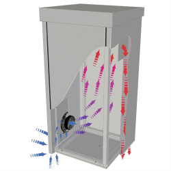 nVent SCHROFF 10149305 Szafka zewnętrzna 1330 x 600 wielobarwny 1 szt.