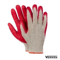 Rękawice Robocze BHP Powlekane Lateksem Wampirki 600 par Rozmiar XL - worek