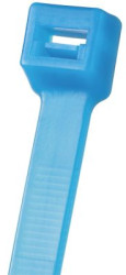 Cable tie, ETFE, (L x W) 188 x 4.8 mm, bundle-Ø 3.3 to 48 mm, aquamarine, UV resistant, -60 to 170 °C, PLT2S-M76