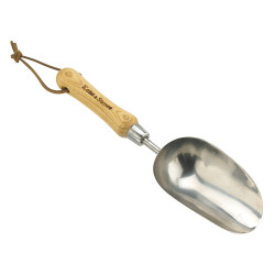 Kent &amp; Stowe 70100097 Stainless Steel Hand Potting Scoop, FSC&#xAE;