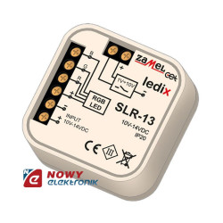 Sterownik LED RGB przewod.SLR-13 ZAMEL do Modułów (taśm) led, uniwersalny