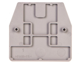 Pokrywa zamykająca szara D-MUT 2,5/4 3248033 /50szt./