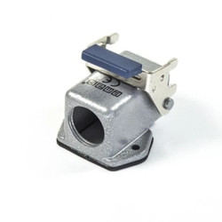 Przyłącze metalowe puste, pochylone, 4 lub 5 pin, 10 A, dolne i boczne przył., ręczne zamknięcie - metalowe, T0-EBM05GE56