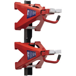 Sealey VS2006COMBO Axle Stand &amp; Axle Stand Storage Rack Combo 6 Tonne