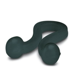 Opaska kablowa 7.6mm materiał: Silikon Czarny opaski skręcane