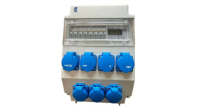 Rozdzielnica Elektryczna 7X 230V Z Bezpiecznikami Hager / Licznik Prądu / 3...