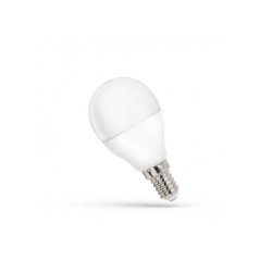 Żarówka E14 LED 8W WW Kulka Spectrum, Biała ciepła 3200K