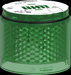 XVB7C53 Light element, modular, 70 mm, green, 24 V ACDC, flashing light