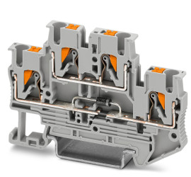 Część do listwy zaciskowej Phoenix Contact 26 → 12AWGWciskane PTTB 2.5-DIO/UL-UR 500mA 500 V