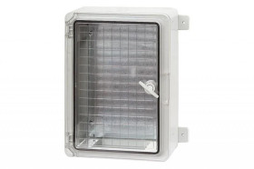 Szafa z tworzywa 500x700x250 mm IP65 drzwi przeźroczyste