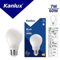Żarówka LED E27 XLED A60 7W-WW-M 810lm 2700K barwa ciepła 29609