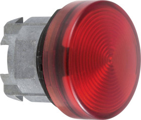 Schneider Electric ZB4BV043S ZB4BV043S Element czołowy dla lampki sygnalizacyjnej. prążkowana soczewka (Ø) 22 mm czerwon