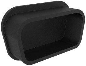 Amphenol FCI 70520BLF 70520BLF-DUST CAP BLK STD 25POS M