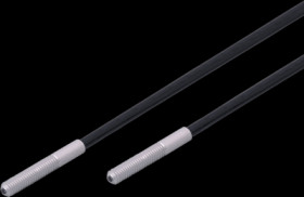 E20603, Through-beam sensor, Sensing head thread Minfrared light, Lens type standard, (28 x 21)...(