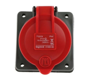 Gniazdo 63A Gniazdo 380 → 415 V 3P + N + E Legrand IP44, IP55