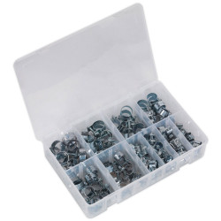 Sealey AB042MH Mini Hose Clip Assortment 100pc