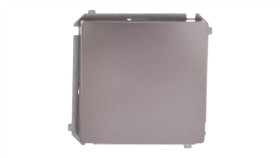 Simon Basic Łącznik Jednobiegunowy, Szybkozłącza, Stal Inox Bmw1.01/21