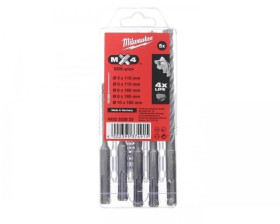 Zestaw wierteł SDS Plus Mx4 5,6/110mm oraz 6,8,10/165 mm (5szt) 4932352833