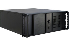 Inter-Tech IPC 4U-4098-S | Server Rack Case | Zwart