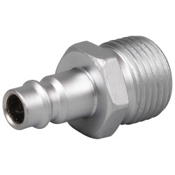 Sealey ACH68 High Flow Screwed Adaptor Male 1/2"BSPT - Pack of 5