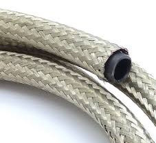 Metal braided sleeve, inner Ø 5 mm, range 3.5-8.5 mm, silver, -65 to 150 °C, CSB-050T