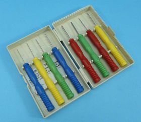 ZESTAW IGIEŁ STAL.DO WYLUT. 8-SZT