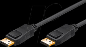 49960 DisplayPort Cable, DisplayPort 1.2, 4K@60 Hz, 3,0 m