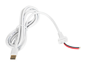 Wtyk USB TYP C z przewodem (do ładowarki) 1m