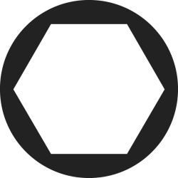 Nakrętka sześciokątna Toolcraft, M1,2x10, DIN 934, 20 szt.