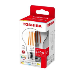 TOSHIBA LED FILAMENT A60 E27 11W 2700K DIM/10szt./