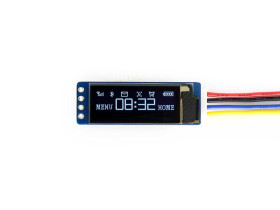 Waveshare 128x32, General 0.91inch OLED display Module