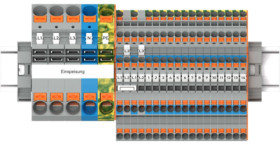 TOPJOB S FI/LS main distribution board set, withpush-button