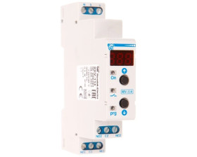 Przekaźnik czasowy wielofunkcyjny 230V AC 0,1s-10dni mikroprocesor 17-algorytmów REV-114