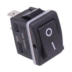 Waterproof On-Off Rectangle Rocker Switch IP68 SPST 16A 250VAC