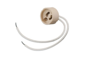 Oprawka GZ10 do żarówek z trzonkiem GU10 porcelanowa LED/HALOGEN D.3187