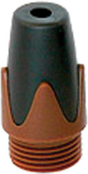 Cable grommet, brown for jack plug, BPX-1-BROWN