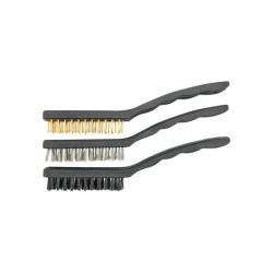 Zestaw szczotek drucianych 3 szt. - Vorel 06963