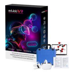 eduLabVR - Wirtualne laboratoria przyrodnicze - biologia, geografia, fizyka, chemia - wersja z goglami VR