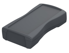 Obudowa ogólnego użytku ABS, TPE szerokość zew. 26,5 mm długość zew. 119,3 mm wys. zew. 64,9 mm Bopla IP65 Szary